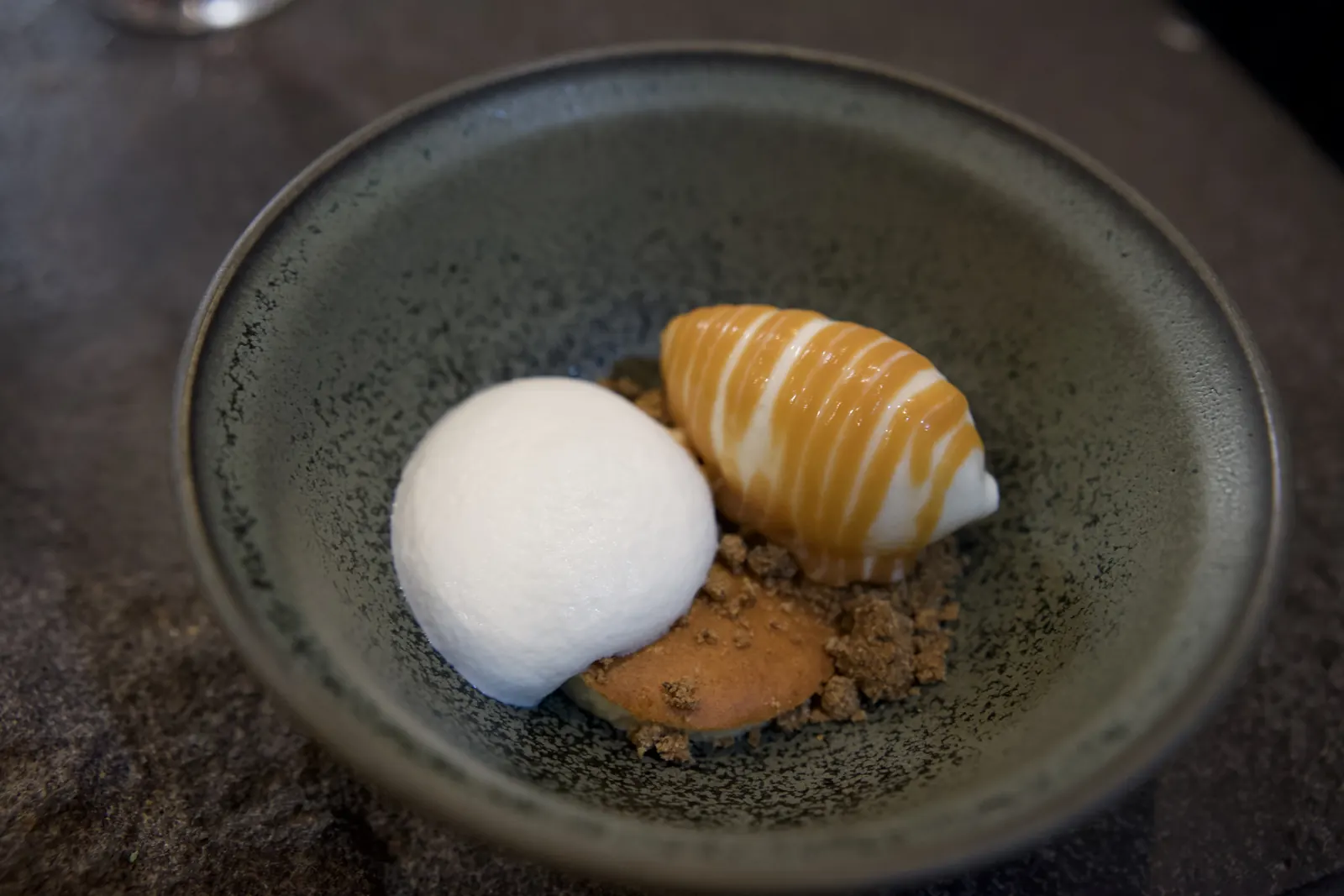 Dessert, glace et crème
