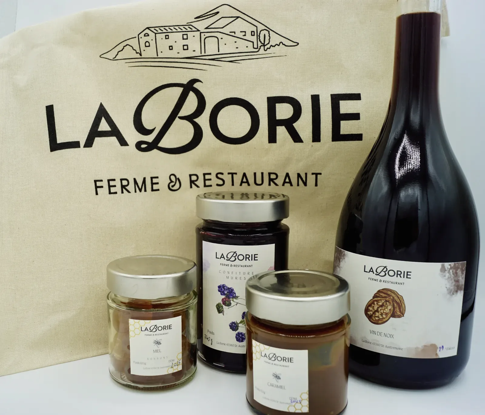 La gamme de produits La Borie