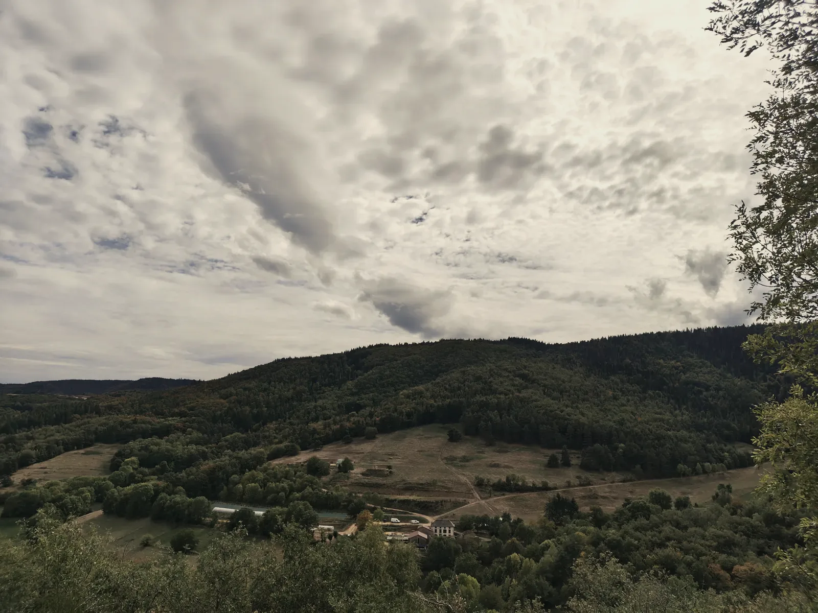 The hills around Saint-Austremoine